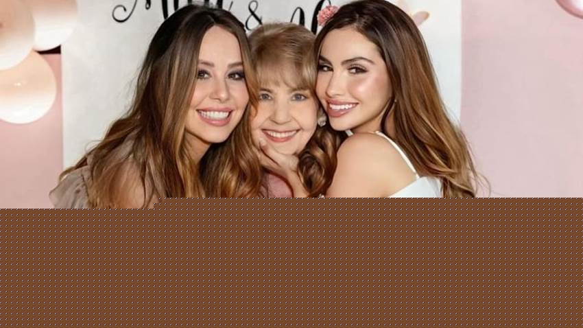 Luego de transformar su vida, Alexa, la hija de Myrka Dellanos, celebra su cumpleaños con su mamá y su abuela