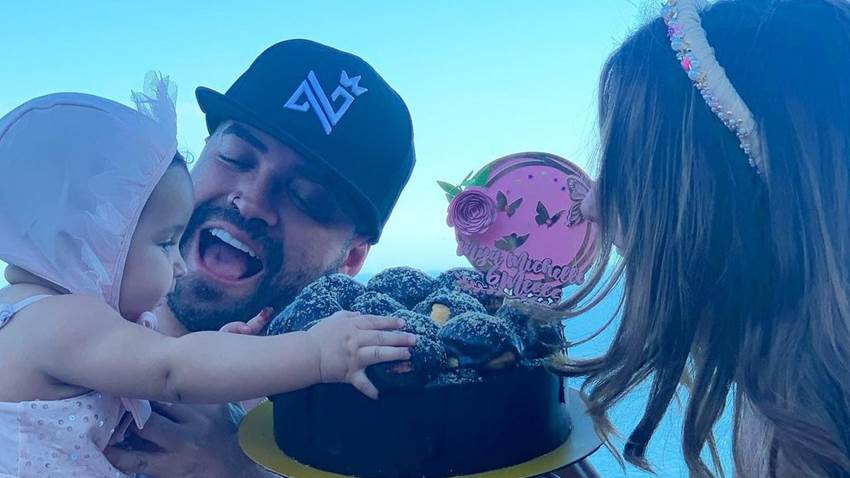 Nacho y Melany Mille celebran los seis meses de su hija Mya