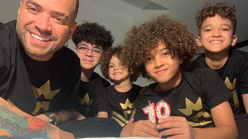 Nacho Mendoza e Inger Devera celebran el cumpleaños de su hijo Miguelito