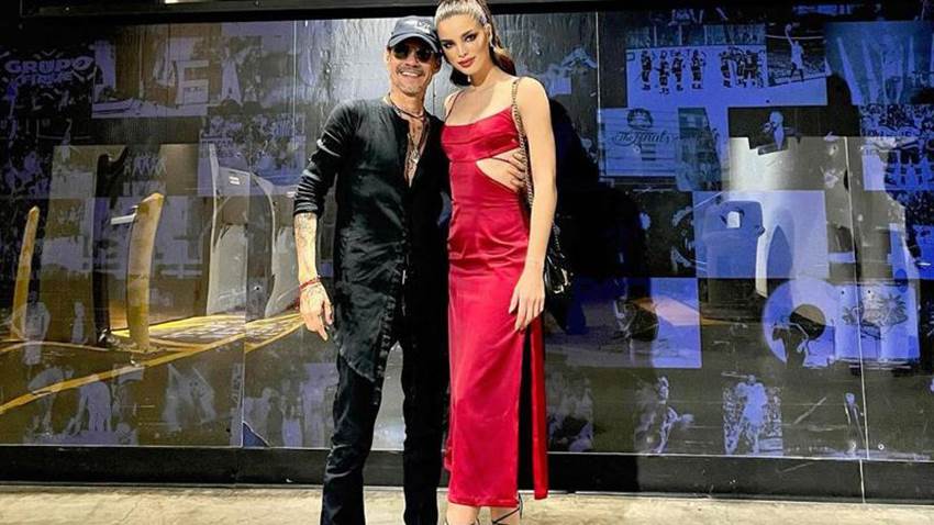 De fan a novia: Nadia Ferreira y la foto del momento que lo unió a Marc Anthony por primera vez en 2016