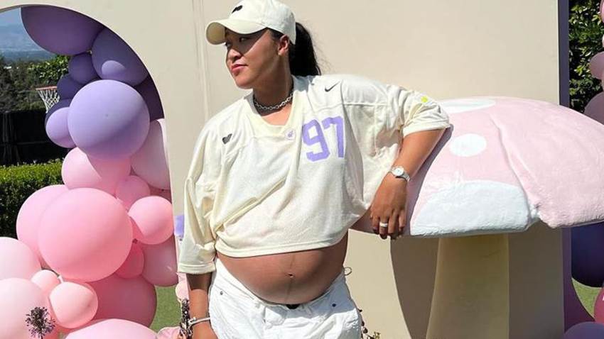 De lo más ilusionada, Naomi Osaka revela si espera niño o niña