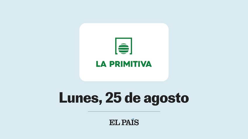 La Primitiva: comprobar sorteo del lunes 25 de agosto