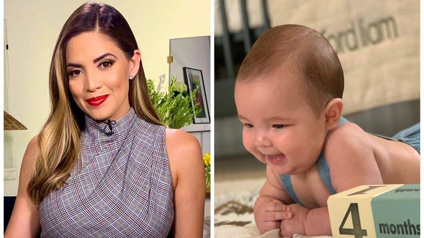 Baby Ford, el bebé de Pamela Silva, ya intenta gatear