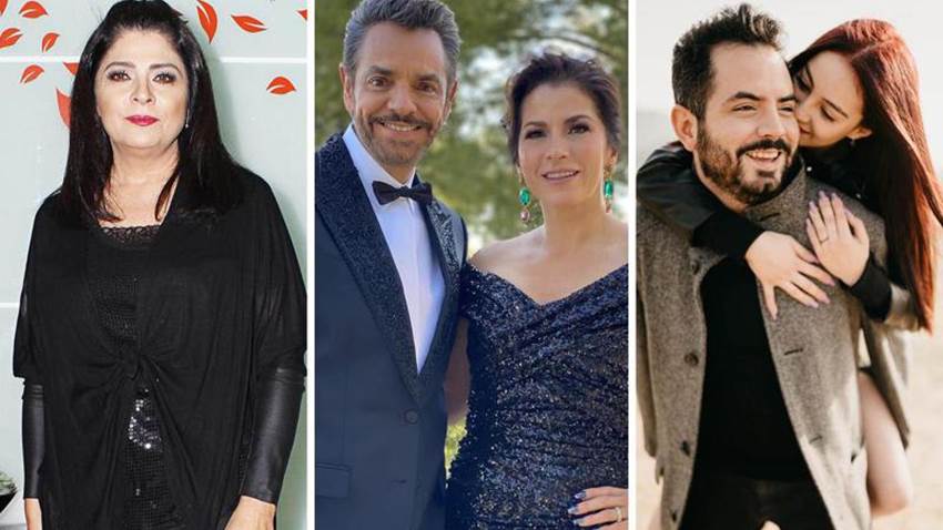 Victoria Ruffo, Eugenio Derbez y Alessandra Rosaldo se unen en mensajes de alegría por el bebé de José Eduardo y Paola Dalay