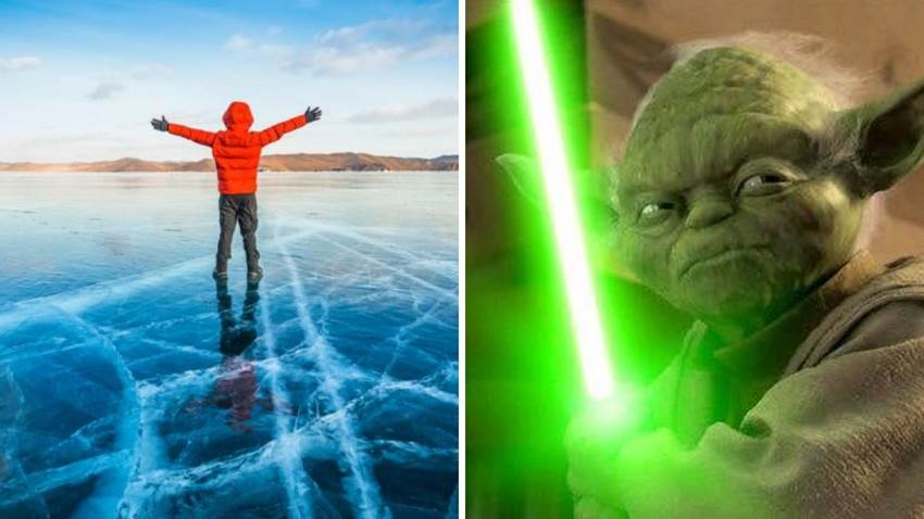 ¿Hay una batalla de sables láser en los Alpes? Un extraño sonido nos hace pensar que sí