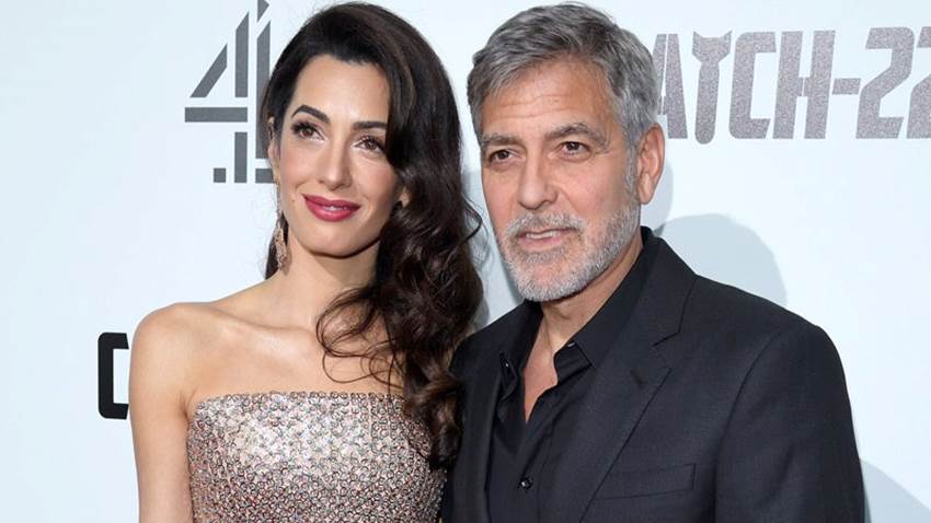 Portavoz de George y Amal Clooney niega que la pareja esté a la espera de su tercer hijo