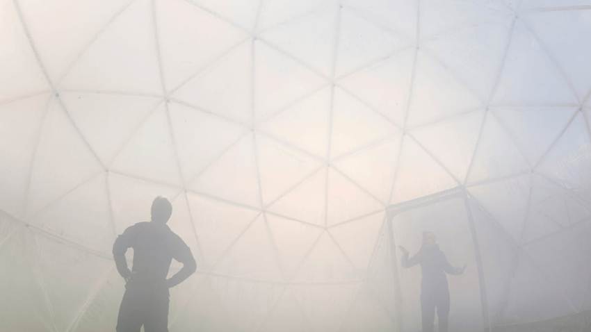 Michael Pinsky reproduce la contaminación de Nueva Delhi en Guanajuato para alertar sobre sus estragos en grandes ciudades