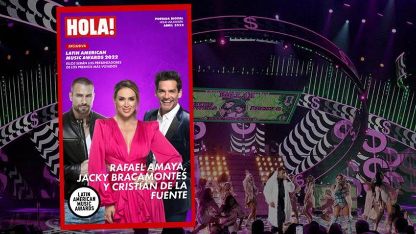Exclusiva: Jacky Bracamontes, Cristián de la Fuente y Rafael Amaya, los presentadores de los Latin American Music Awards