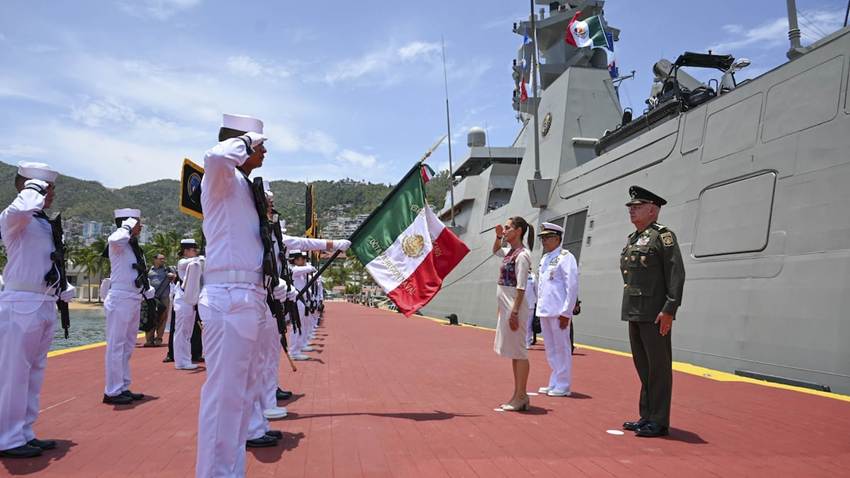 El Congreso mexicano consuma la ley de Sheinbaum que le da más poder a la Marina
