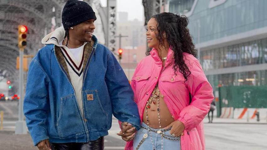Rihanna y A$AP Rocky ¡esperan a su primer bebé!