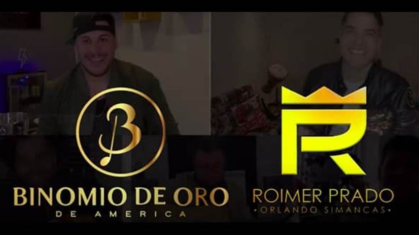 Roimer Prado y Orlando Simancas se unen al Binomio de Oro desde casa