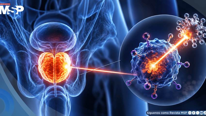 Cáncer de próstata: un radiofármaco reduce 28% el riesgo de progresión