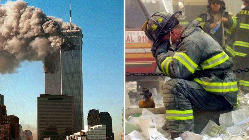 Los atentados a las Torres Gemelas como nunca los habías visto: 6 fotos inéditas