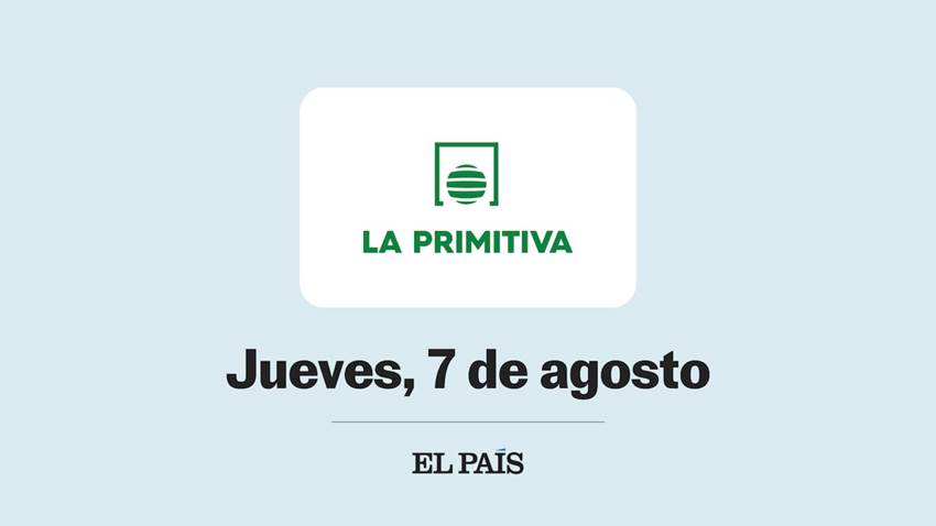 La Primitiva: sorteo del jueves 7 de agosto