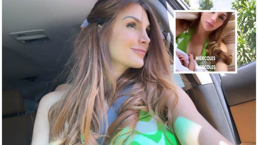 Guapísima, Melany Mille reaparece con su bebé a unos días de haber dado a luz