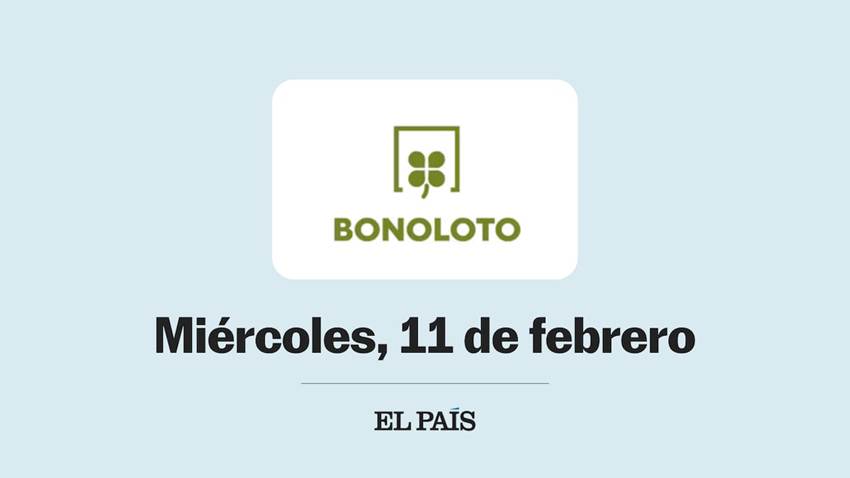 Bonoloto: comprobar sorteo del miércoles 11 de febrero