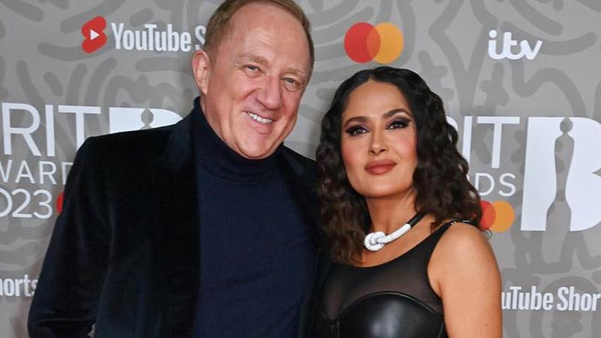 El esposo de Salma Hayek protagoniza tierna foto con ‘Augie’, su hijo con Linda Evangelista