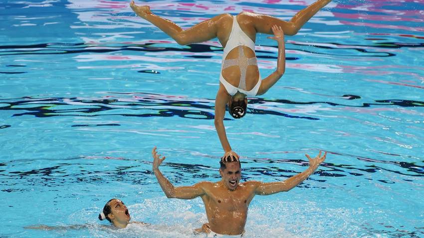 Dennis González, bronce con el equipo acrobático, suma su quinta medalla mundial