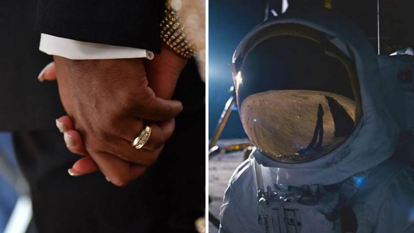 Un astronauta perdió su anillo de matrimonio en el espacio: lo recuperó milagrosamente