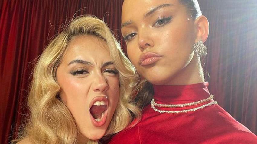 Valentina Paloma y Tess Bu Cuarón, como las mejores cómplices en su primera vez juntas en los Oscar