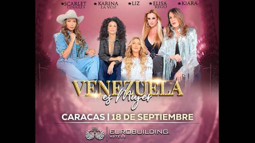 “Venezuela es Mujer” llega a Caracas en el Hotel Eurobuilding
