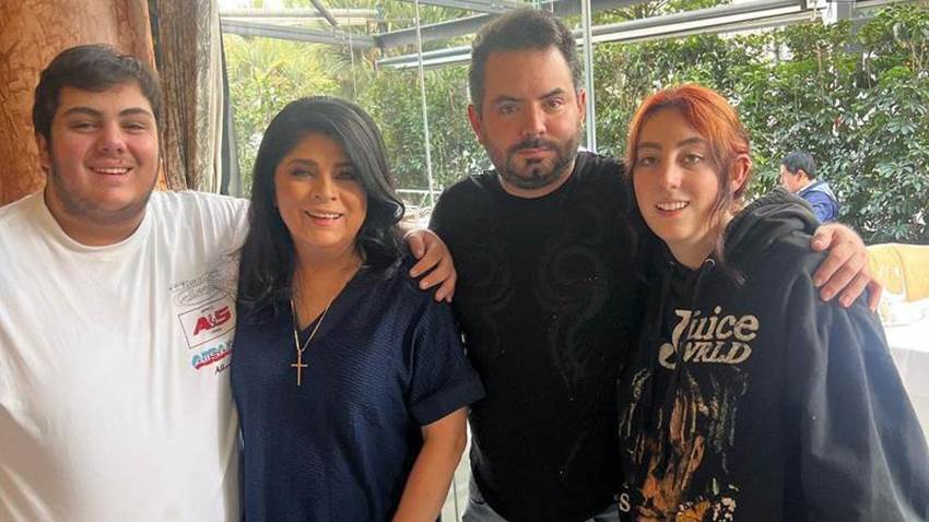 Anuar, hijo menor de Victoria Ruffo, revela si le gustaría dedicarse a la televisión como su mamá