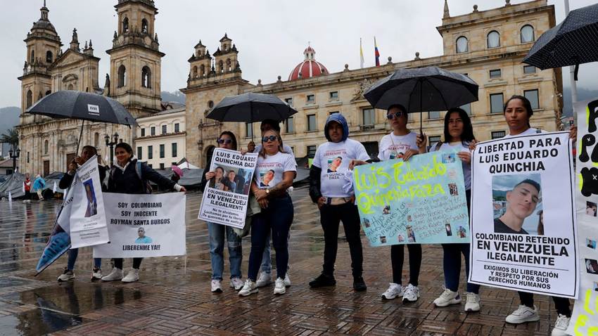 Los 38 detenidos en Venezuela