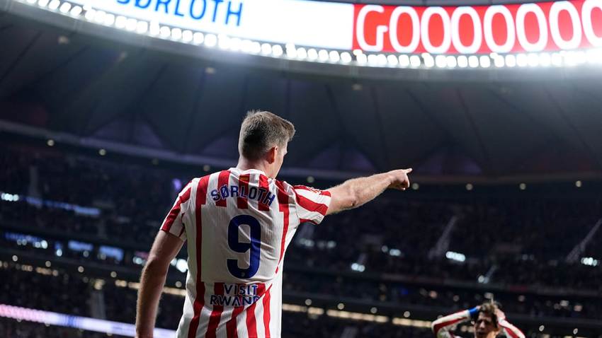 Sorloth pone ganas y goles y Baena y Griezmann la clase en la victoria del Atlético ante el Espanyol