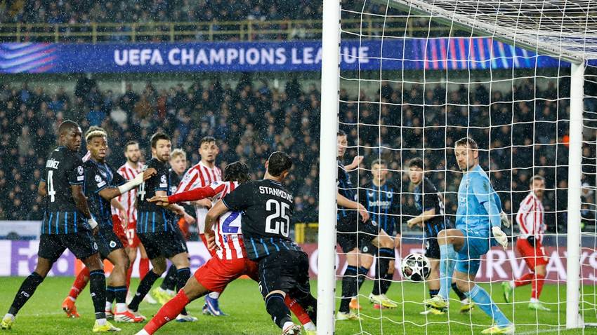 El Atlético ni jugó ni supo ganar al Brujas